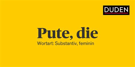 pute synonyme